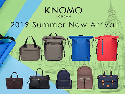 i2緯思創代理品牌KNOMO,2019夏季新品上架,正式場合更具備專業自信